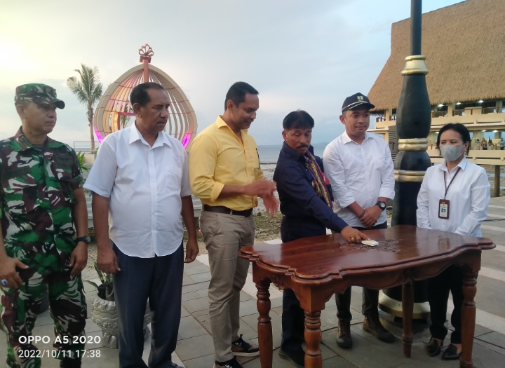 Penjabat Walikota Kupang Launching Pemanfaatan Kawasan Wisata Pantai Kelapa Lima