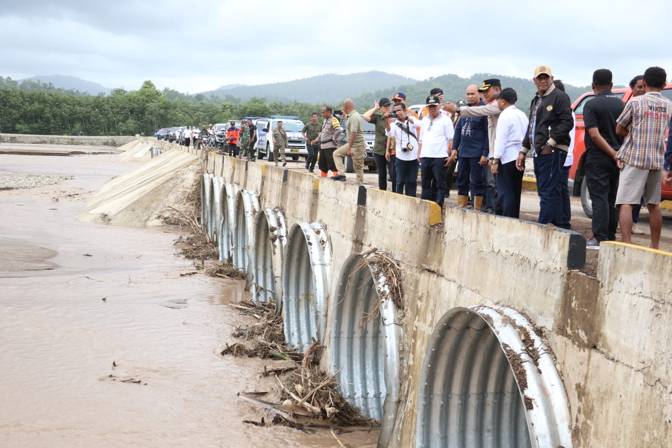 Gubernur NTT Tinjau Lokasi Bencana di Kabupaten Kupang