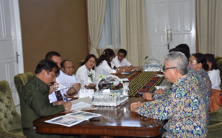 Pemkot Kupang dan BPPW Bahas Pembangunan TPA di Kecamatan Alak