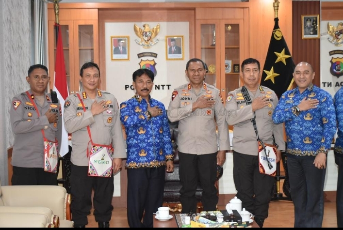 Pemkot Kupang Bersinergi Dengan Polda NTT Tangani Sampah dan Stunting