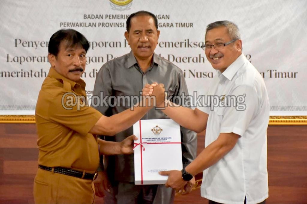 Kota Kupang Raih Opini WTP dari BPK RI Perwakilan NTT