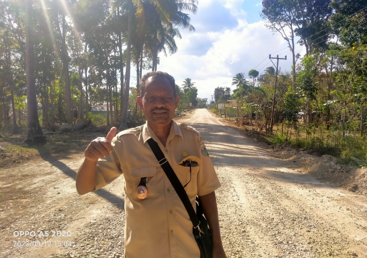 Pemerintah Desa Tetaf Apresiasi Pembangunan Jalan Tetaf - Niki Niki