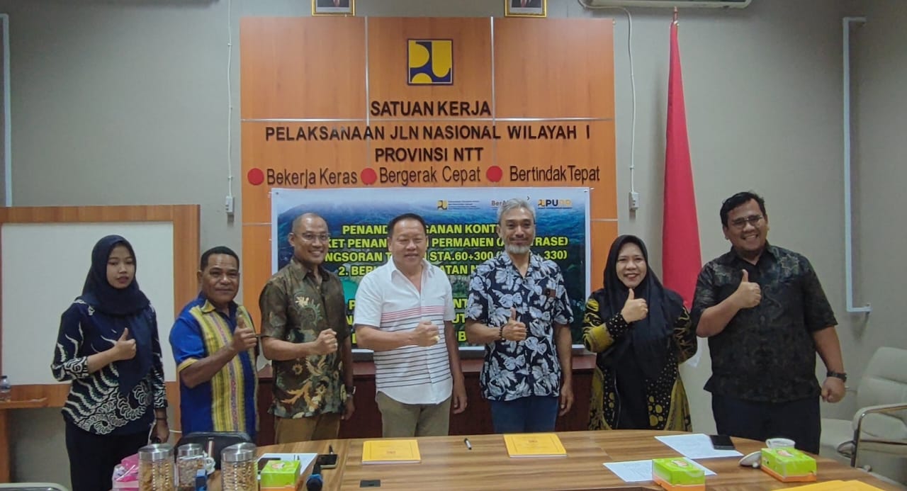 BPJN NTT  Alokasikan Dana 21 M Untuk Penanganan Parmanen (Alih Trase) Longsor di Takari