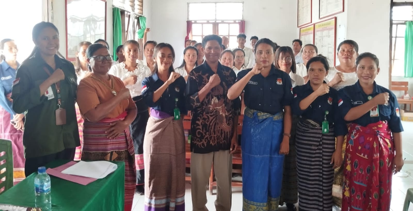 Lantik 49 Orang KPPS Ini Pesan Ketua PPS Desa Motaulun