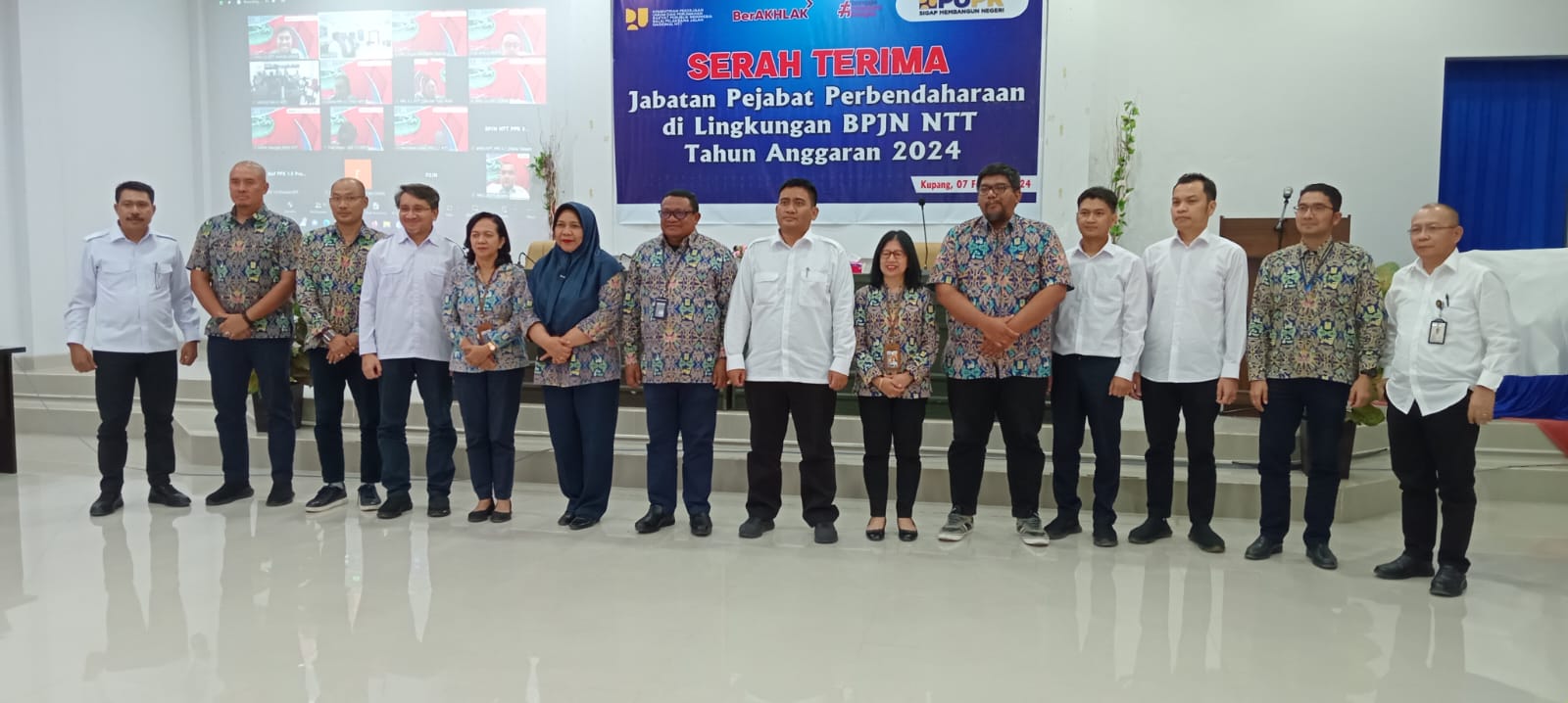 BPJN NTT Gelar Sertijab Kasatker PJN Wilayah II dan PJN Wilayah IV Provinsi NTT 