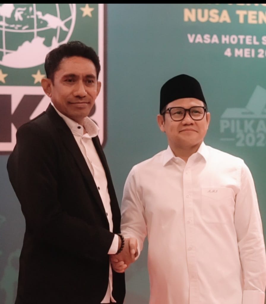 Frans Aba di Acara Halal Bi Halal DPP PKB, Pesan Cak Imin : Jangan Hanya Menang Tetapi Juga Sukses