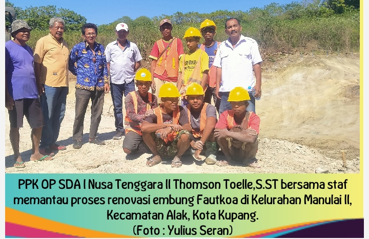 BWS NT ll Benahi Embung Fatukoa di Kota Kupang