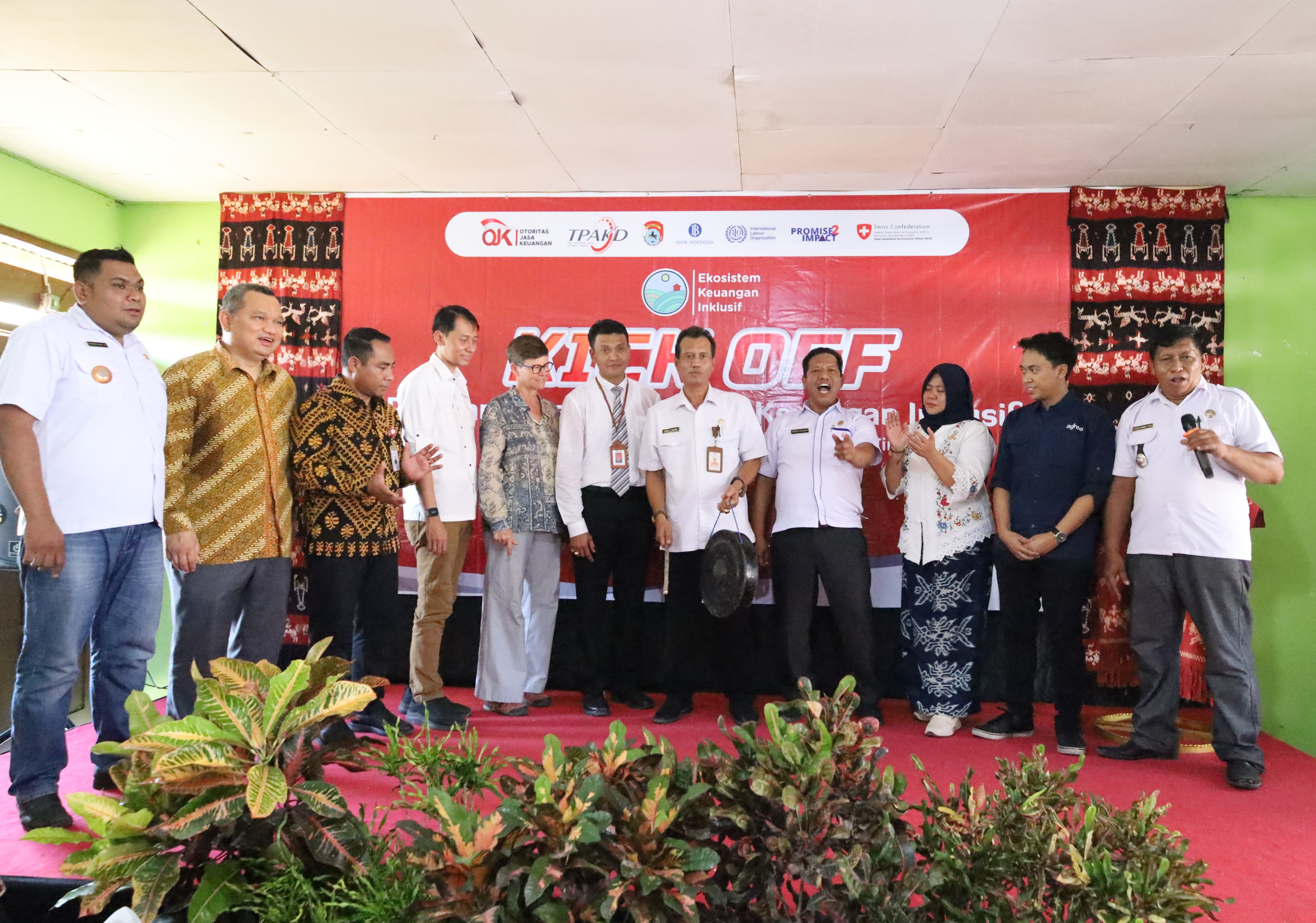 OJK, Bank NTT dan ILO luncurkan Program Literasi Keuangan di Perdesaan Melalui Program Desa EKI dan Kredit Merdeka di Sumba Timur