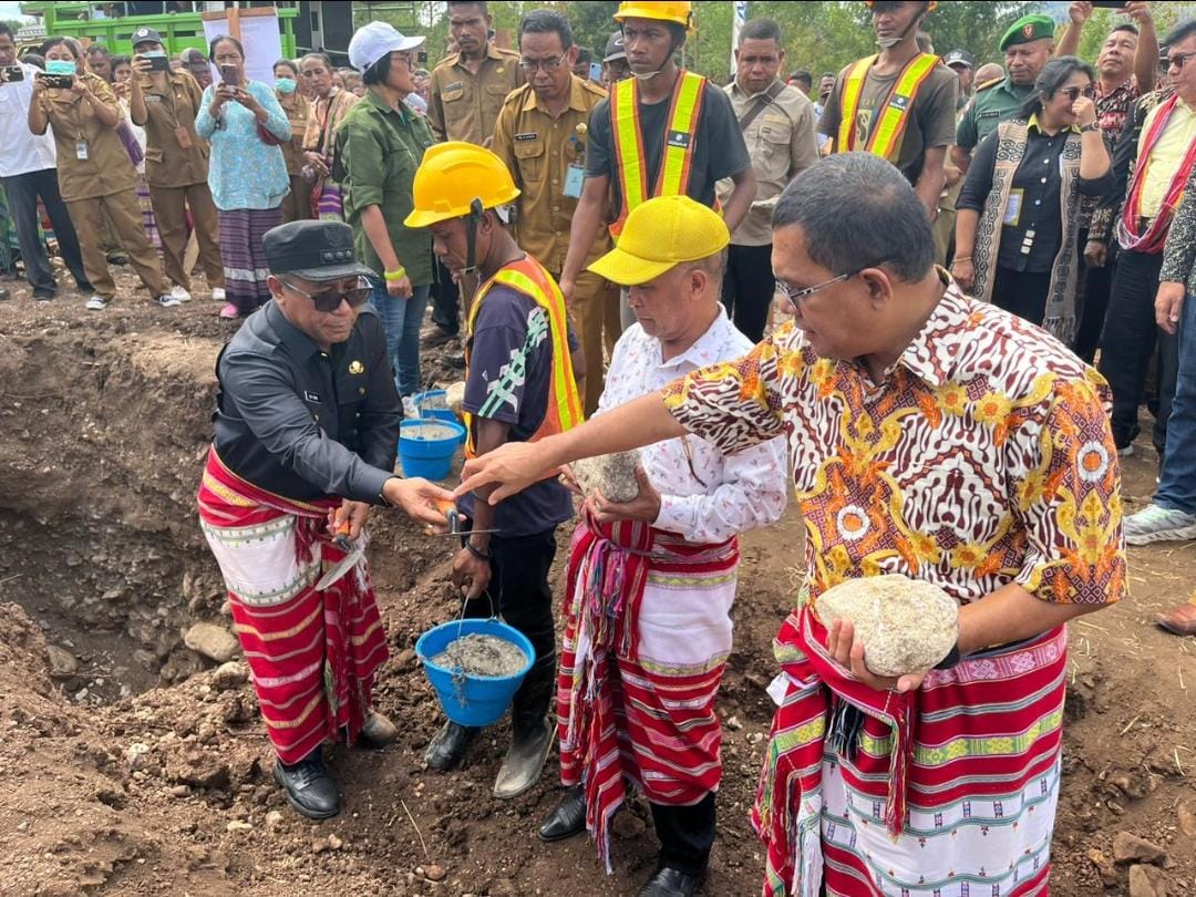 Rumah Sakit Pratama Amfoang Yang Diperjuangkan Melki Laka Lena, Kini Mulai di Bangun